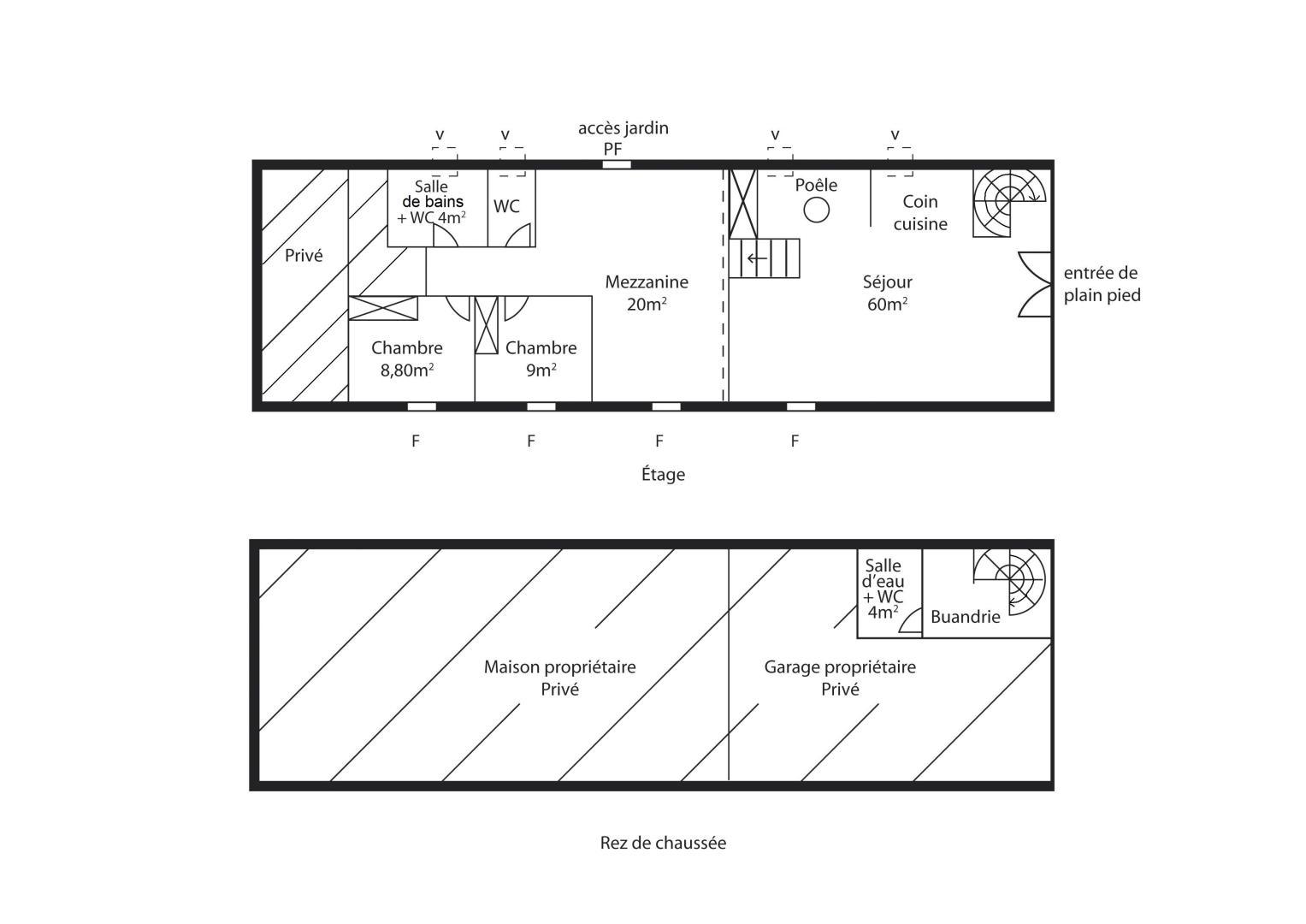 Plan intérieur