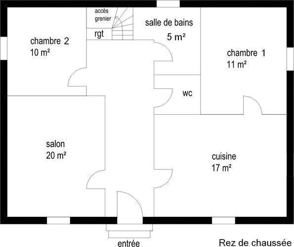 Plan intérieur